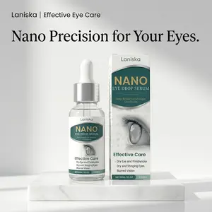 NANO Eye Drop Serum for Multiple Conditions | Advanced Deep Repair for Presbyopia, Dry Eyes, Stinging & Blurred Vision | Clarity & Health Restoration, 30ml Dropper, Gentle Anti-Aging Eye Care Formula.