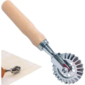 6.7" Diameter Pastry and Pasta Cutter Wheel For Ravioli Pasta Dumplings Lasagna Pierogi