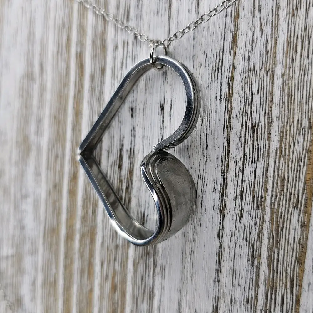 Spoon Heart Pendant