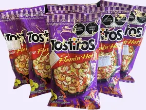 Tostitos Flaming Hot Sabritas (10 Pack) - Spicy and Delicious Snack