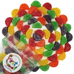 ASSORTED FRUIT SLICES JELLY WEDGES CANDY 5LB BAG