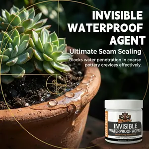 INVISIBLE SOLUTION FOR REPAIRING POTTERY AND PROTECTING CERAMIC CRAFT SURFACES