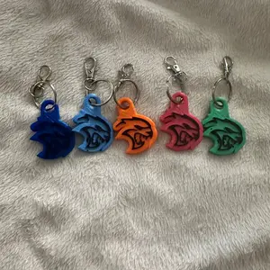 Srt badge keychain