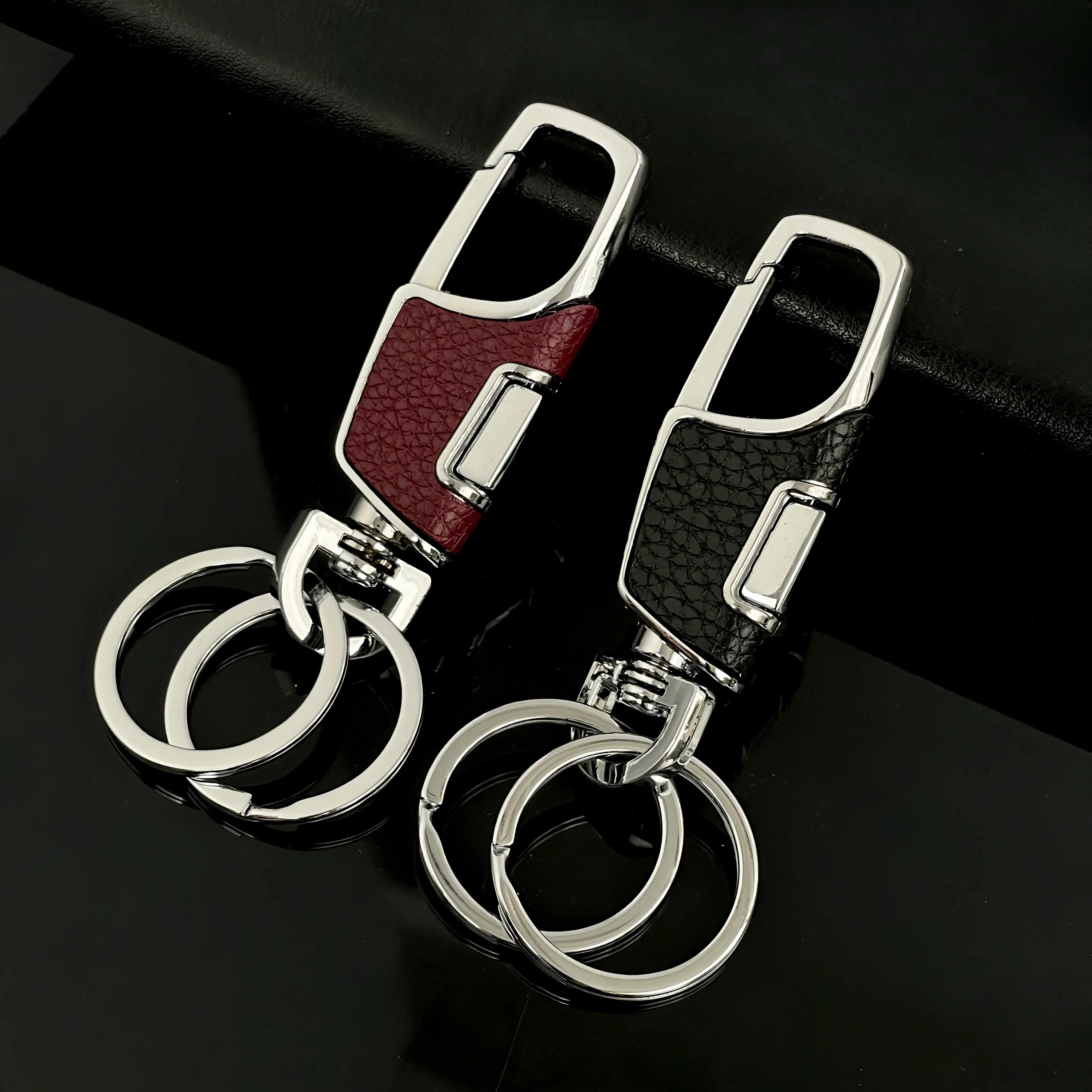 Black【2-Pcs】+Brownish red【2-Pcs】