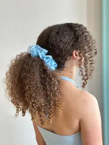Cloud Ruffle Scrunchie