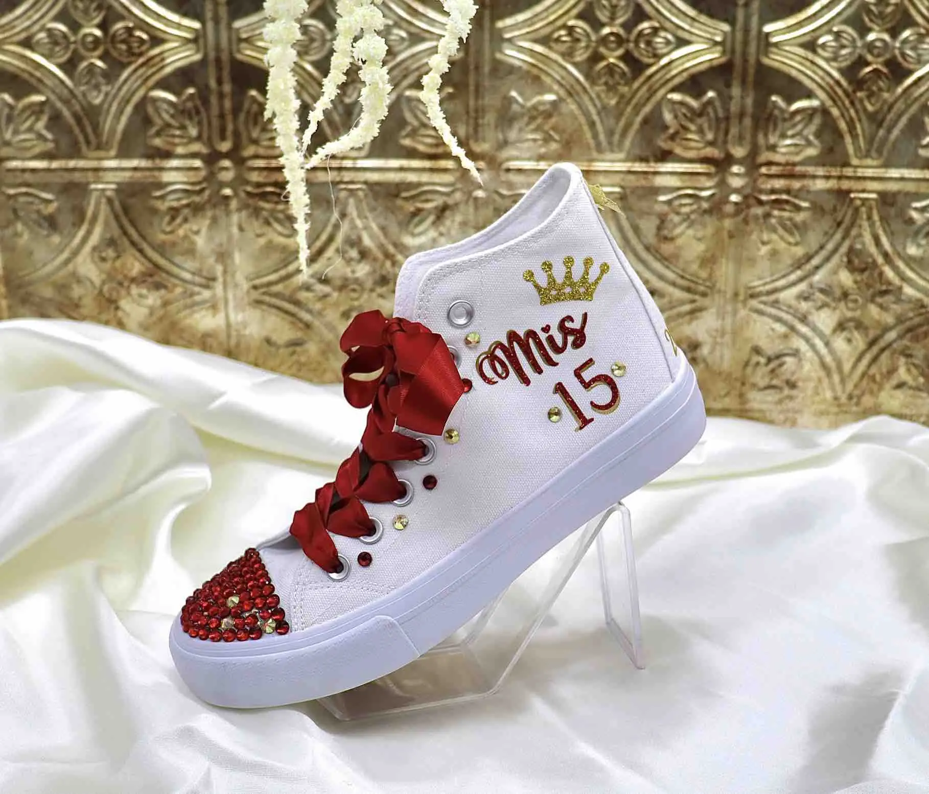 Party Style Quinceañera Sneakers Trainers Personalizable Sports Shoes Runner Training Running
