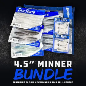 4.5" Minner Bundle w/ Bait Bag!