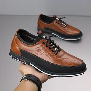 Men’s Slip-On Sporty Sneakers – Stylish Elastic Design with Color Block Accents for Casual Wear .Big Size Men’s Shoes