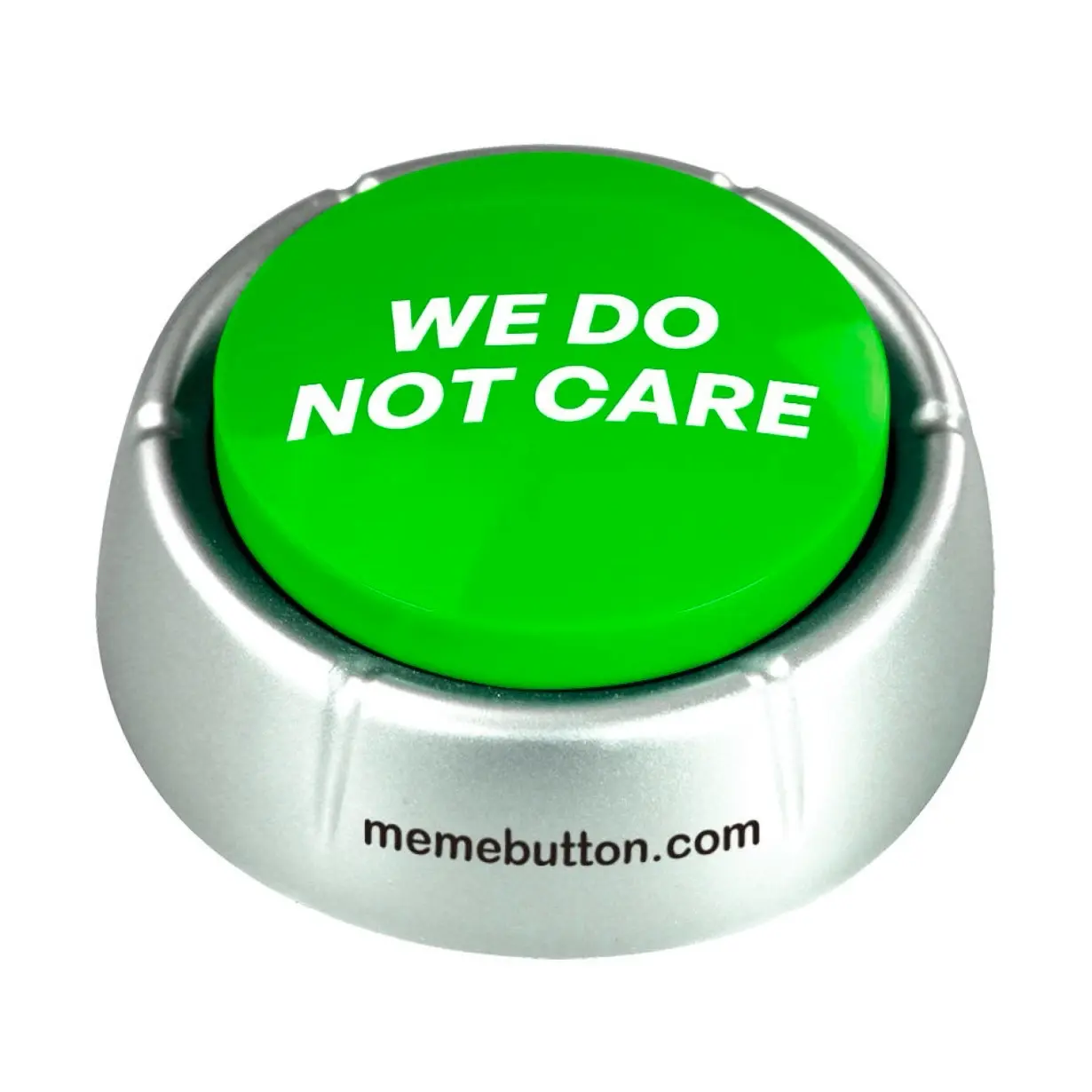 We Do Not Care Internet Meme Sound Button Speaker | Great gift or desk decoration for dad, boyfriend or brother | Hilarious meme gag gift | Comes with batteries