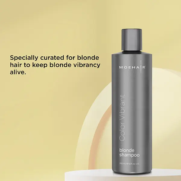 Moehair Color Vibrant Blonde Shampoo Haircare Daily Cleansing