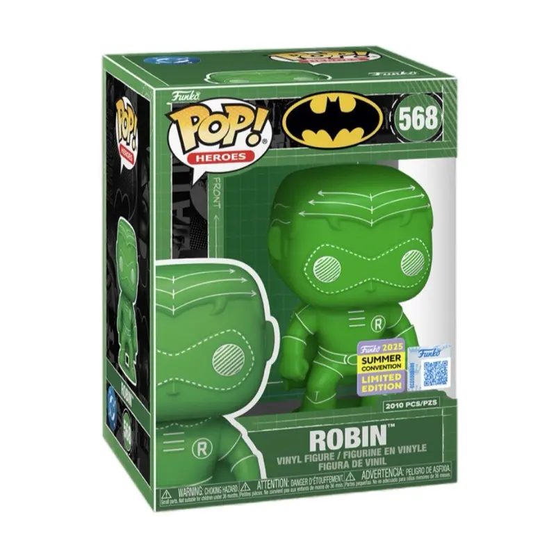 Funko Pop Robin Blueprint Deco SSCC 24 Limited Edition Vinyl Figure Heroes Series 568 Collectible Toy