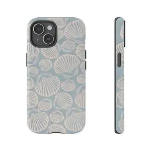 Vintage Aesthetic Seashell Case For iPhone 17 16 15 14 13 12 11