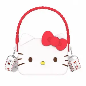 Sanrio Brand HelloKitty Kuromi Melody Cinnamon Dog Mini Crossbody Coin Purse Tote Bag - Cute and collectible!