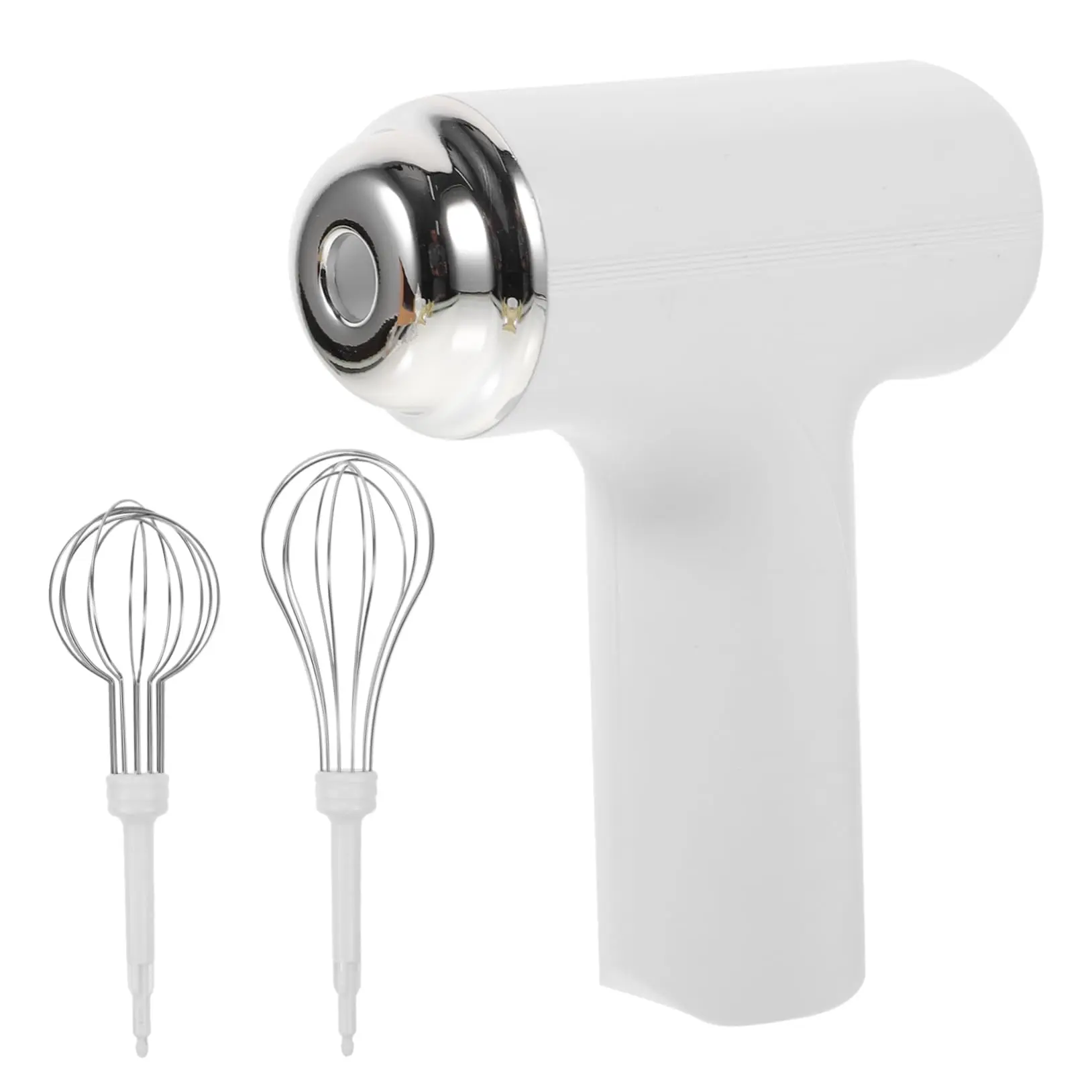 Rechargeable Compact Mini Wireless Household Electric Egg Beater - Cordless Handheld Whisk with 3 Speed Modes, Detachable Parts, Small Size, for Baking Eggs, Cakes (Purple), Whisks Eggs