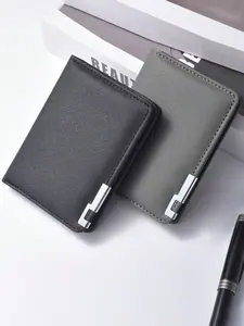 Men's Wallet, Business Card Holder, Card Id Slots, Driver's License and Credit Cards Holder, Simple, Thin and Light, Suitable for Daily Use and Holiday Gifts, A Gift for Fathers and Partners