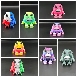 Yeti mini figurine 3d printed