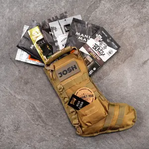 The Best Jerky Tactical X-Mas Stocking Kit - Christmas Gift Set Flower Leather