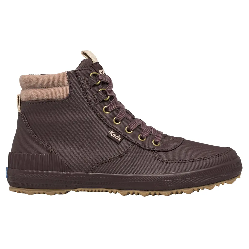 Keds Womens Scout Iii Sp Twill Lace Up Casual Boots Ankle - Brown