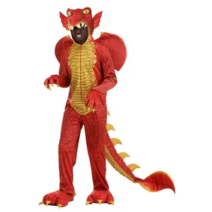 Adult Deluxe Red Dragon Costume