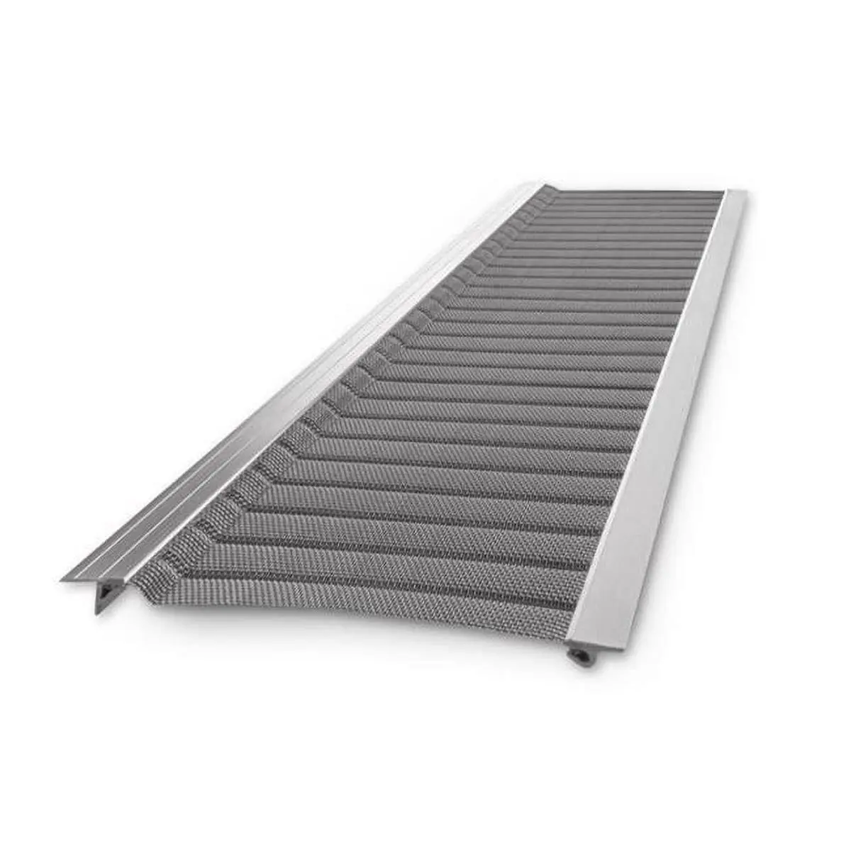 Gutterglove Silver Stainless Steel Gutter Guard (5x30ft Mesh Debris Filter) – Patented V-Bend Technology, 3M VHB Tape, Self-Tapping Screws, UL Certified, Easy Installation, Keeps Out Debris, Filters Rainwater