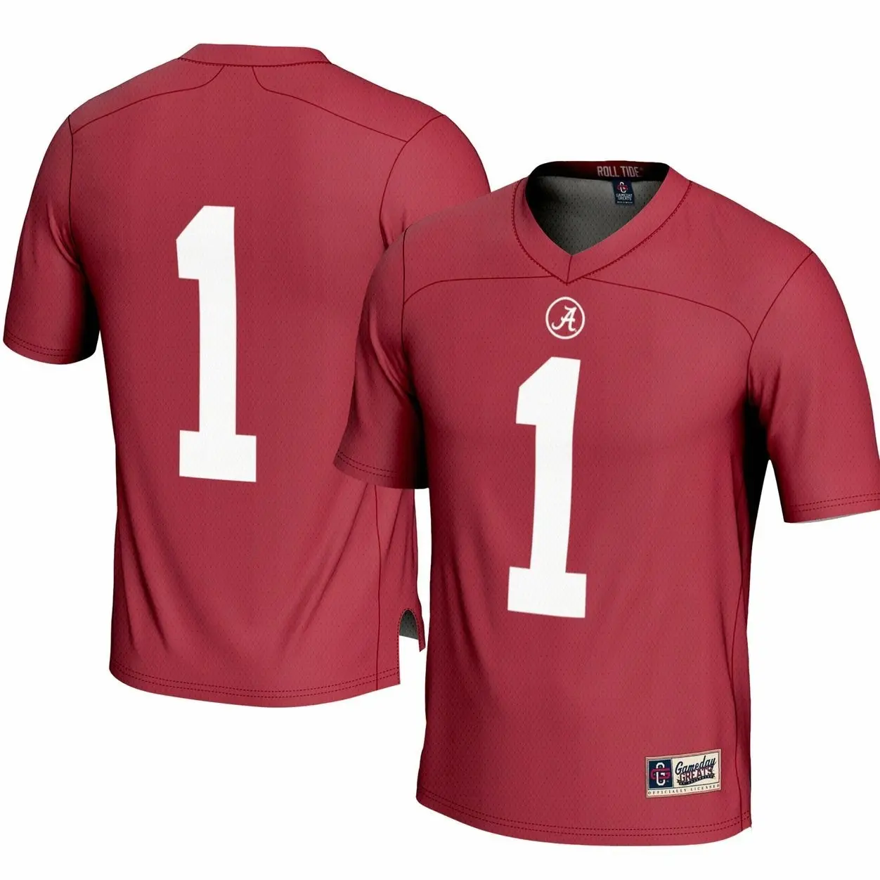 #1 Alabama Crimson Tide GameDay Greats Football Jersey - Crimson