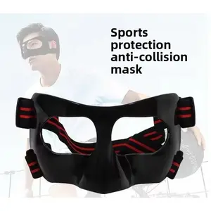 Basketball mask Football mask Nose protection Face protection Mask Anti-collision cycling Sports protective gear Nose bone Eyebrow bone protective mask Nose Guard Face Guard Face Cover