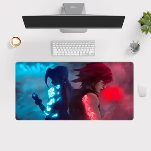 Arcane Vi  Mouse Pad for PC, Office, Esports - Heavy Duty Desk Pad, Office Accessories, Modern Aesthetics, Durable Surface, Precise Control, Suitable for Office Workers.