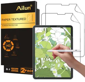 Ailun Paper Textured Screen Protector for iPad Air 4/5 Generation[10.9 Inch,2022 5th &2020 4th Gen],iPad Pro 11 Inch[2022&2021&2020&2018 Release] 2Pack Draw and Sketch Like on Papertouch Anti Glare