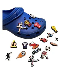 Shoe Charms for Crocs. Soccer, Football, Baseball, Gaming and More! Compatible with Crocs. Inspired by Messi, Ronaldo, Neymar Jr and more! Mix and  Match! Footwear Decor