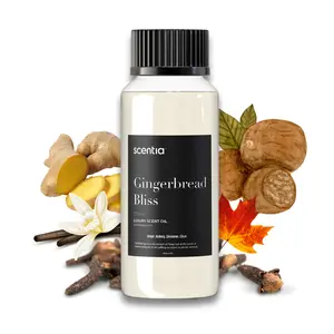 Gingerbread Bliss Fragrance Scent Oil- Elegant Floral Arrangement with Gingerbread Cookies, Ideal for Holiday Celebrations