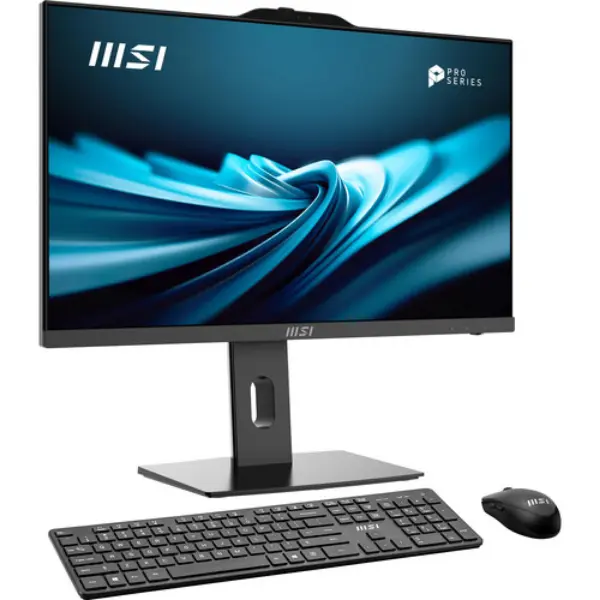 MSI PAP242P14M643 23.8 in. PRO AP242P Ci7-14700 2 x 8GB 1TB Iris Xe W11HA 14M Desktop Computer, Black