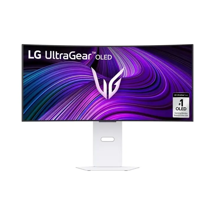 LG 34 Inch UltraGear™ OLED WQHD 240Hz 0.03ms G-Sync Compatible 800R Curved Gaming Monitor with webOS