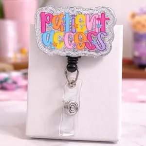 Patient Access Badge Reel - Secure and Durable Design for Easy Access and Organization nurse week Acrylic DIY Unbreakable