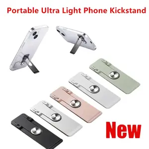 Universal Adjustable Phone Stand Portable Foldable Desktop Holder with Kickstand for Smartphones Ultra Lightweight and Stable Desk Bracket