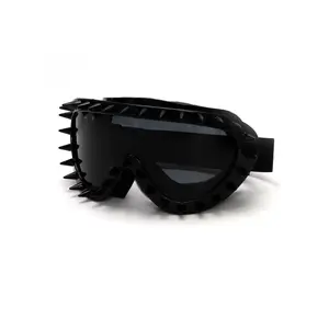 New rivet punk goggles, fashionable and trendy, anti-fog and anti-wind goggles for motorcycles, skiing and cycling