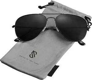 SOJOS Classic Aviator Polarized Sunglasses for Men Women Vintage Retro Style