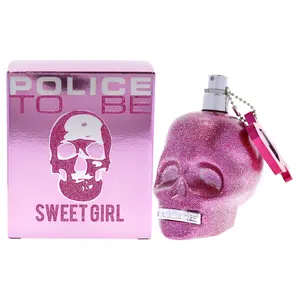 Police To Be Sweet Girl Fragrance For Woman,2.5 Oz EDP Spray, Feminine Scent - Gourmand Accords,Housed In A Pretty, Punk Bottle - Mingles Tart-Sweet Fruits And Fresh Florals With Woody Notes - 2.5 Oz EDP Spray Women's Specialized