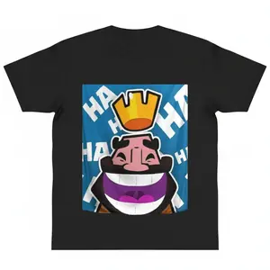 Clash Royale Game Super Soft shirt Street Christmas gift  Dream y2k cotton fashion Streetwear Comfort Shortsleeve Casual Top Trending Machine Wash Safe