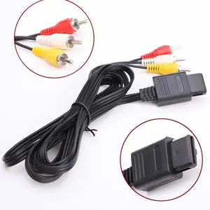 AV Composite Cable for N64 SNES GameCube | 1.8m 6ft Audio Video Cord