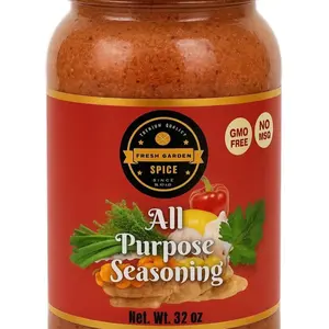 32 oz. Fresh Garden Spice Haitian Epis Organic Meat Seasoning Marinade All Natural Blend for Delicious Flavors 32 oz GMO Free No MSG Creole Seasoning