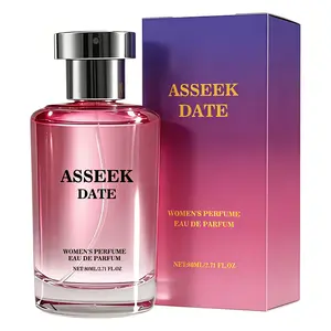 DATE Women's Eau de Parfum 80ml/2.71oz - Floral FruityScent Infused with Sicilian Mandarin Jasmine & Amber Long- Lasting Daily Wear Perfume