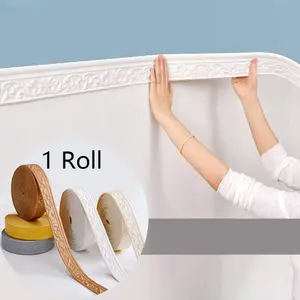 Self Adhesive Foam Molding Trim, 3D Peel & Stick Wall Trim, Wall Trim for Home DIY Decor, Home Decor Supplies, Living Room, Kitchen, Wall Panel Molding