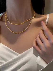 Elegant Sparkling Butterfly Women's Necklace, Shiny Chain Design, Daily Wear Necklace, Perfect Accessory for All Occasions, Stylish Jewelry Gift Idea, Exquisite Jewelry Gift