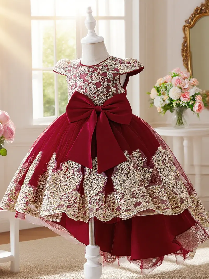 tulle overlay dress