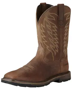 Ariat Men's Groundbreaker Western Work Boot Steel Toe - 10021108