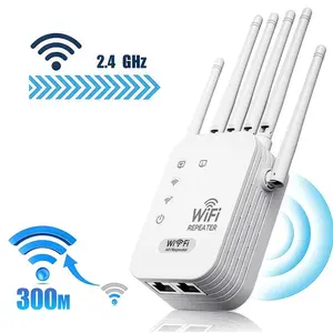 2.4G Hz WiFi Extender Wireless Repeater WiFi Range Extender with Ethernet Port 300 mbps Wireless Repeater WiFi Extender Signal Booster Internet Booster AP/ Repeater Connection Compatible with More Devices