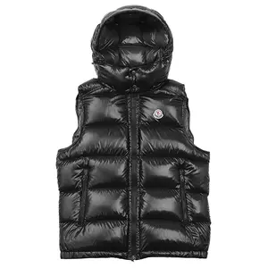 Pre-owned MONCLER Nylon Small Leather Goods BORMES Down Vest