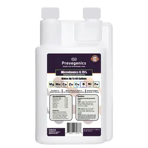 MicroGenics 0.75% | Contains .75% Magnesium, .75% Manganese, .75% Zinc, .75% Copper, .75% Boron, .75% Nickel and .75% Iron | Liquid Fertilizer