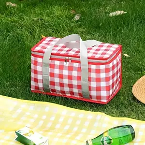 Large Capacity Outdoor Camping Storage Bag, Thickened Insulated Portable Handheld Design, Available in Multiple Colors for Hiking and Mountaineering, Camping Supplies