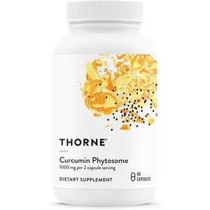 THORNE - Curcumin Phytosome 1000 mg (Meriva) - Clinically Studied, High Absorption - Supports Healthy Inflammatory Response in Joints, Muscles, GI Tract, Liver, Brain & Nerves* - 30 Servings
